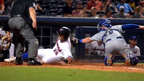 Nashville Sounds' Daniel Mengden Deals Seven Strong Frames and Melvin Mercedes Delivers Go-Ahead Hit. (Nashville Sounds)