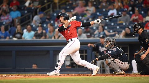 Nashville Sounds scores two in the 9th but ends game with bases loaded. (Nashville Sounds)