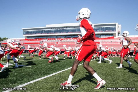 Austin Peay State University begins practice August 3rd. (APSU Sports Information)