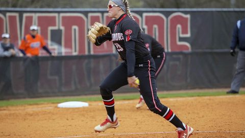 Austin Peay Softball pitcher Morgan Rackel. (APSU Sports Information)