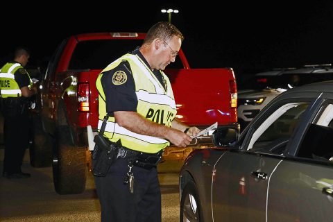 Clarksville Police Department and the Tennessee Highway Patrol conduct a DUI Checkpoint/Saturation patrol.