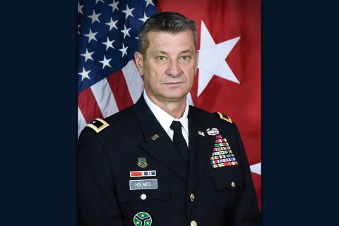 Major General Jeff Holmes, Tennessee National Guard.