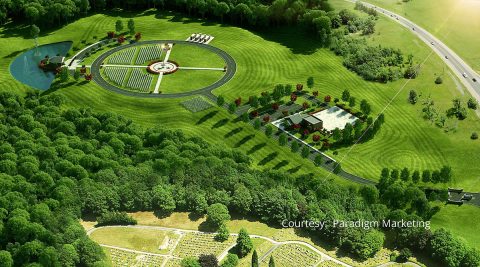 Tennessee State Veterans Cemetery at Parkers Crossroads Graphic