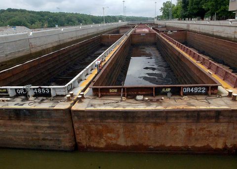 The U.S. Army Corps of Engineers Nashville District is offering public access to Cheatham Navigation Lock located at Cumberland River mile 148.7 in Ashland City, Tennessee. (USACE Photo by Leon Roberts) 