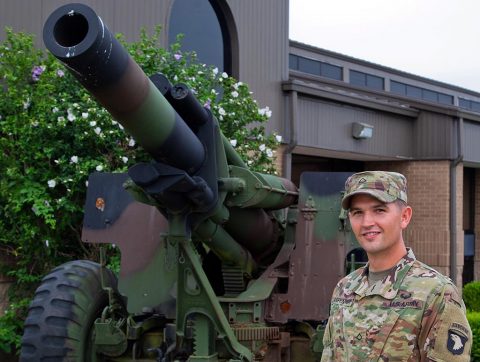 Pfc. Ryan Carpenter. (Pfc. Lynnwood Thomas, 40th Public Affairs Detachment)