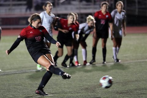 Austin Peay Women's Soccer played Western Kentucky to a 1-1 draw against Western Kentucky at Morgan Brothers Soccer Field Saturday night. (Robert Smith, APSU Sports Information)