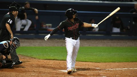 Round Rock Express Spoil Nashville Sounds Second Baseman Franklin Barreto's 3-Hit Game with Four-Run First. (Nashville Sounds)