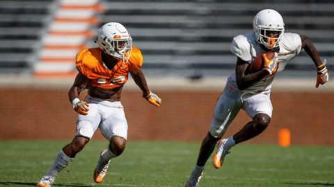 Tennessee Vols Football held their second scrimmage this season Saturday. (UT Athletics)