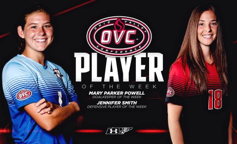 Austin Peay Women Soccer's Jennifer Smith and Mary Parker Powell receive OVC Honors. (APSU Sports Information)