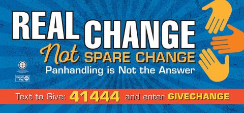 City of Clarksville, United Way's Real Change, Not Spare Change program