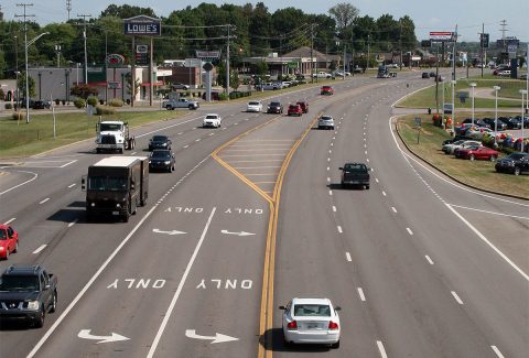 Clarksville has received a $995,400 grant under the federal Congestion Mitigation and Air Quality Improvement  program to install a computerized traffic signal system on Wilma Rudolph Boulevard from I-24 to  the 101st Airborne Division Parkway.