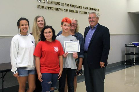 Montgomery Central Middle School won Honor Club of Distinction; First Place for Community Project of the Year; First Place for Campus Project of the Year; and Second Place for Club of the Year at the Junior Civitan International Convention in June. 