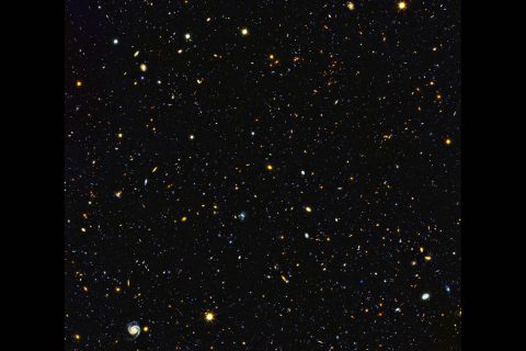 Astronomers have just assembled one of the most comprehensive portraits yet of the universe’s evolutionary history, based on a broad spectrum of observations by the Hubble Space Telescope and other space and ground-based telescopes. (NASA, ESA, P. Oesch (University of Geneva), and M. Montes (University of New South Wales)) Astronomers have just assembled one of the most comprehensive portraits yet of the universe’s evolutionary history, based on a broad spectrum of observations by the Hubble Space Telescope and other space and ground-based telescopes. (NASA, ESA, P. Oesch (University of Geneva), and M. Montes (University of New South Wales))