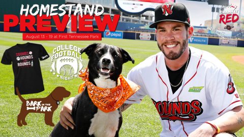 Bark in the Park #2, College Football Night and Friday Fireworks Highlight Nashville Sounds Homestand. (Nashville Sounds)