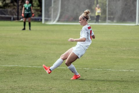 Austin Peay Women's Soccer gets 1-1 draw against Belmont Friday night at Morgan Brothers Soccer Field. (APSU Sports Information)