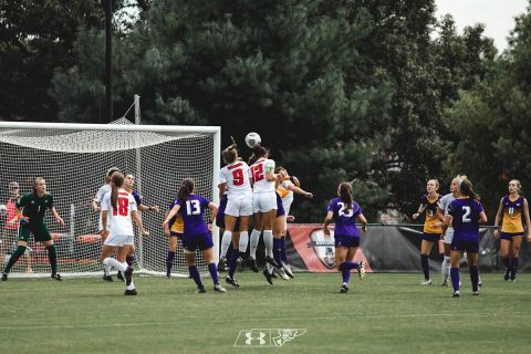 Austin Peay Women's Soccer gets convincing 4-1 win over Jacksonville State Friday night at Morgan Brothers Soccer Field. (APSU Sports Information)