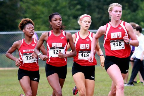 Austin Peay Women's Cross Country team shows improvement at Alabama-Huntsville Chargers Open. (APSU Sports Information)