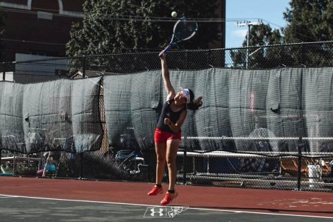 Austin Peay Women's Tennis junior Lida Yanes Garcia falls in first round of Oracle ITA Masters, Thursday. (APSU Sports Information)