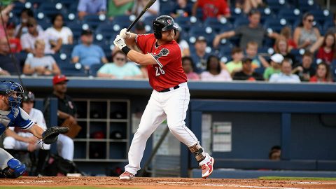 Nashville Sounds pitcher Adam Wainwright Tosses Five Shutout Innings in Rehab Start. (Nashville Sounds)