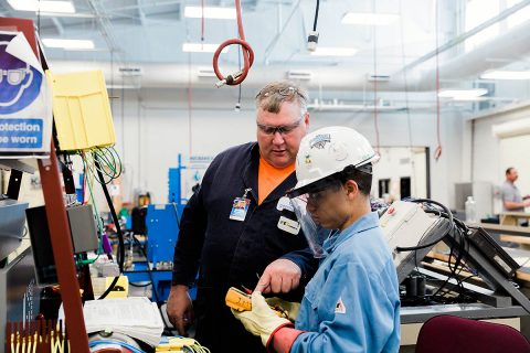 CMCSS Students get hands on career learning at Tennessee College of Applied Technology.