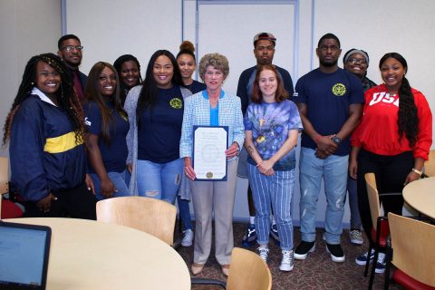 Clarksville Mayor Kim McMillan's Proclamation urges citizens to register, exercise right.