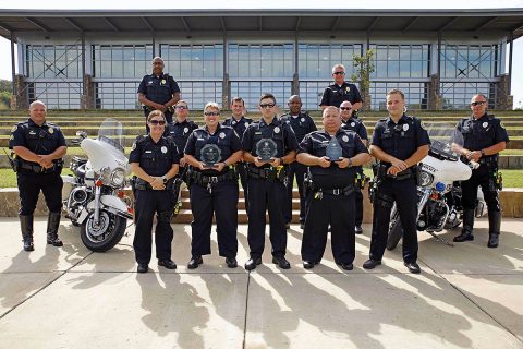 Clarksville Police Department's Traffic Unit earns Three Awards. Clarksville Police Department's Traffic Unit earns Three Awards.