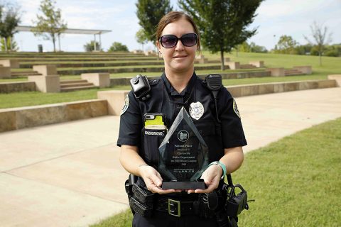 Clarksville Police Department's Traffic Unit won 2nd Place Law Enforcement Challenge in the 201-500 Sworn Officer Category.