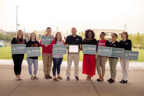 Excellence in Public Health Award was given to the Montgomery County Health Department.