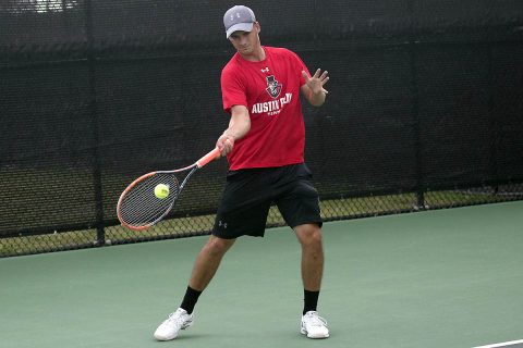 Austin Peay Men's Tennis in good position heading into final day at Louisville Invitational. (APSU Sports Information)