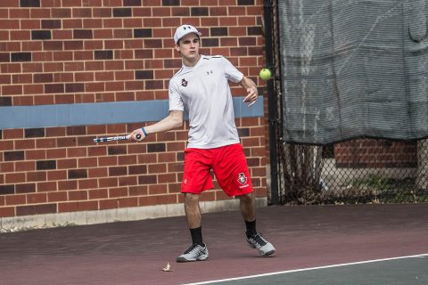 Austin Peay Men's Tennis plays solid at Louisville Invitational, Sunday. (APSU Sports Information)