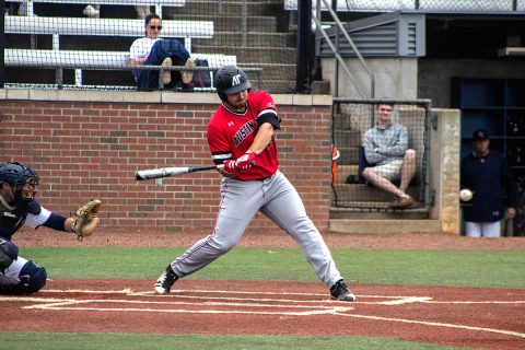 Austin Peay Baseball's Red Team gets 0-1 win over Black Team to open Red-Black World Series. (APSU Sports Information)