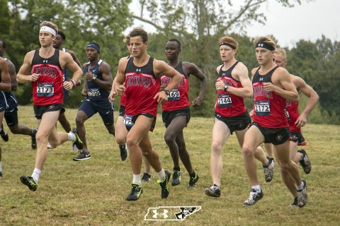 Austin Peay Men's Cross Country run in the OVC Championships at Cape Girardeau, MO, Saturday. (APSU Sports Information)