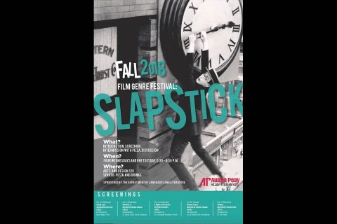 Slapstick Film Festival to be held this fall at Austin Peay State University. Slapstick Film Festival to be held this fall at Austin Peay State University.