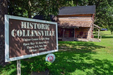 Historic Collinsville’s Visitor Center welcomes and introduces guests to a by-gone era. (Terry Minton) Historic Collinsville’s Visitor Center welcomes and introduces guests to a by-gone era. (Terry Minton)