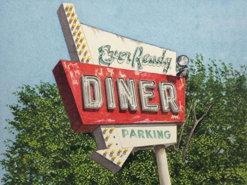 John Baeder - Ever Ready Diner