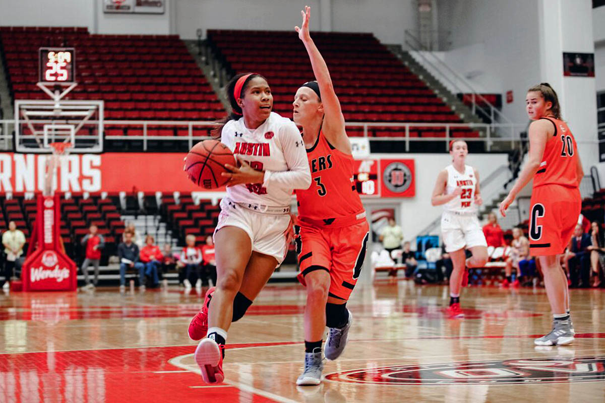 Austin Peay Women's Basketball won an exhibition game Friday night at the Dunn Center against Georgetown College. (APSU Sports Information)