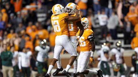 Tennessee Vols Football takes on its Sixth-Ranked Opponent of 2018 Saturday when it hosts #11 Kentucky. (UT Athletics)