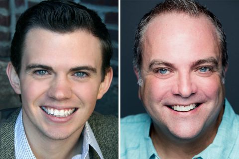 Ryan Bowie and Brian Best star in "A Tuna Christmas" in the Roxy Regional Theatre's theotherspace, December 3rd-December 18th.