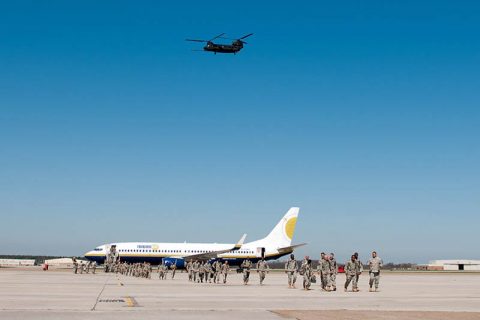 More than 250 101st Airborne Division Headquarters and Headquarters Battalion solders to return to Fort Campbell from Afghanistan.