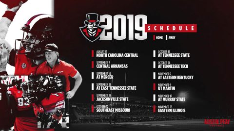 APSU Football 2019 Schedule