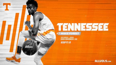 #3 Tennessee Men's Basketball takes on Wake Forest at Thompson-Boling Arena, Saturday. (UT Athletics)