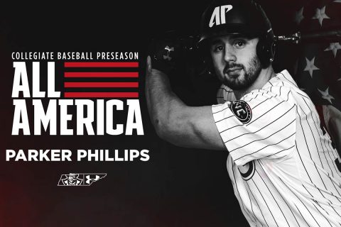 Austin Peay Baseball junior Parker Phillips named First Team Preseason All-American. (APSU Sports Information)