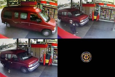 Clarksville Police are looking for a man and a woman (in photo) driving a red van that stolen credit cards from a woman on Fort Campbell Boulevard. Clarksville Police are looking for a man and a woman (in photo) driving a red van that stolen credit cards from a woman on Fort Campbell Boulevard.
