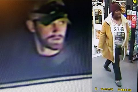 Clarksville Police are trying to identify the two suspects in this photo.