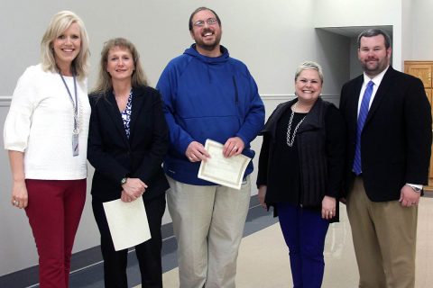 Sango Elementary School’s Mark Banasiak was chosen as the 2019 SHAPE America Southern District Elementary Physical Education Teacher of the Year. Montgomery Central High School’s Shannon Morrison as the 2019 SHAPE America Southern District Secondary Physical Education Teacher of the Year.