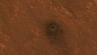 NASA’s InSight lander on the surface of Mars imaged by the HiRISE camera onboard NASA’s Mars Reconnaissance Orbiter. (NASA/JPL-Caltech/University of Arizona)