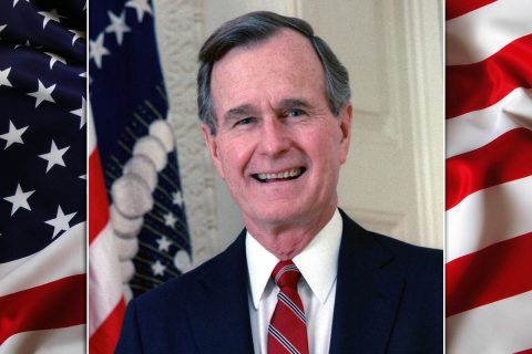 Former U.S. President George H.W. Bush