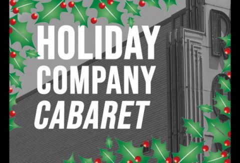 "Holiday Company Cabaret" to be held at the Roxy Regional Theatre on Wednesday, December 12th.