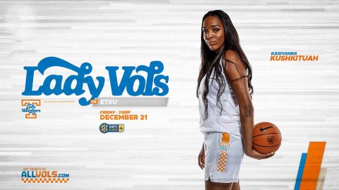 #9/8 Tennessee Women's Basketball takes on East Tennessee State at Thompson-Boling Area, Friday. (UT Athletics)