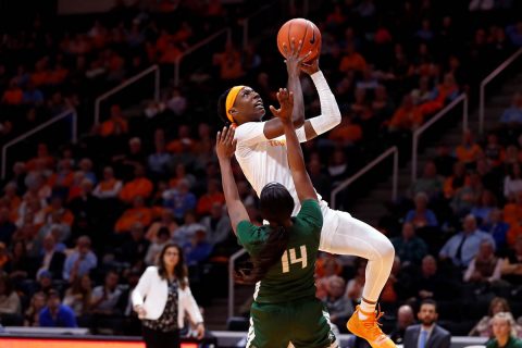 Tennessee Women's Basketball falls behind early, but comes back for 65-55 win over Stetson at Thompson-Boling Area. (UT Athletics)